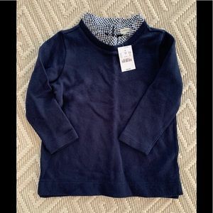 Girls brand new Crewcuts sweater